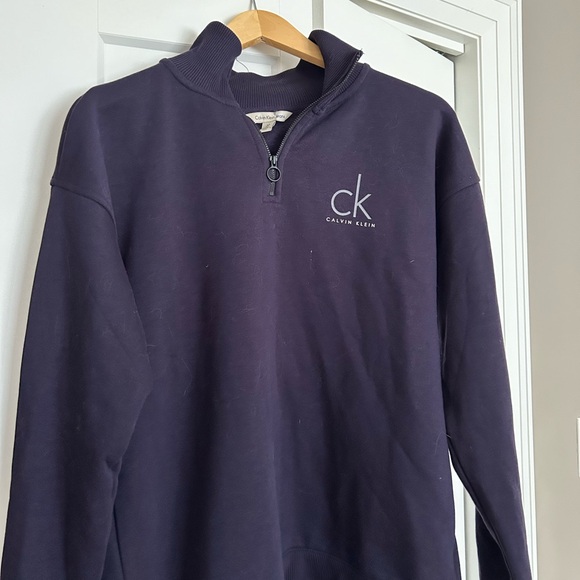 Calvin Klein Quarter Zip - Picture 1 of 3